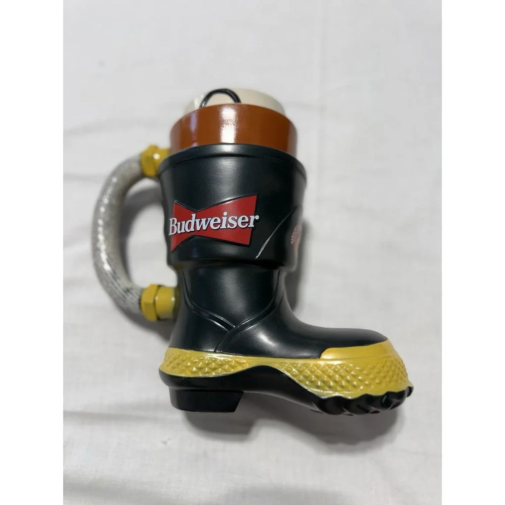 Budweiser Firefighters Boot Stein Fireman Series CS321-IAFF  Special Edition